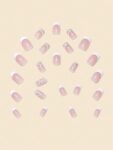 Shein 24pcs Square Shape False Nails