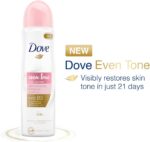 Dove Spray 150ml Even skin tone