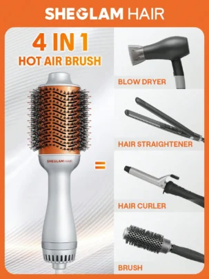 Sheglam Hair Blowout Bliss Volumizing Hot Air Brush 72mm