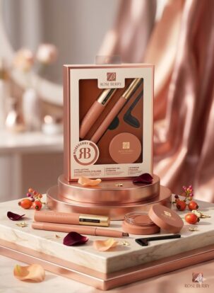 Rose Berry Eyebrow Kit - Eyebrow Pencil Eyeliner + Eyebrow Gel Mascara + Eyebrow Soap