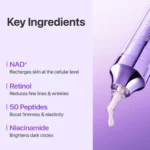 Numbuzin NAD+ Retinol Volumetox Eye Cream with 50 Peptides 10ml