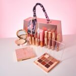 Rose Berry Makeup Bag Set 12 Pieces