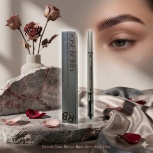 Rose Berry Real Flow Laminating Brow Pen