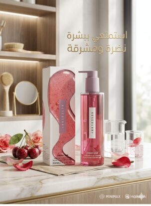 Rose Berry Cherry Duo Facial Cleansing Gel 200ml