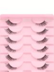 Shein 10 pairs of natural-looking crisscross cat-eye lashes