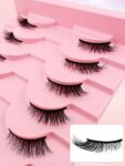 Shein 10 pairs of natural-looking crisscross cat-eye lashes