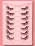 Shein 10 pairs of natural-looking crisscross cat-eye lashes
