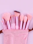 Shein Makeup Brush Set Pink 13pcs +sponge