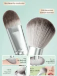 Mulynsie Makeup Brush Set Silver 14Pcs