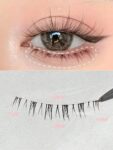 Shein 10 pairs of natural-looking crisscross cat-eye lashes