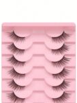 Shein 10 pairs of natural-looking crisscross cat-eye lashes