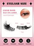 Shein 10 pairs of natural-looking crisscross cat-eye lashes