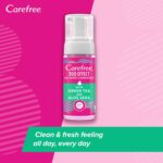 Carefree Daily Intimate Cleansing Mouse with Green Tea and Aloe Vera 150ml