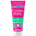 Carefree feminine wash with green tea and aloe vera