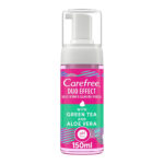 Carefree Daily Intimate Cleansing Mouse with Green Tea and Aloe Vera 150ml